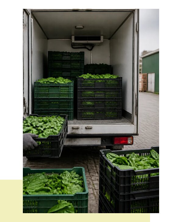 Перевозка шпината в Сибай с сохранением свежести продукции